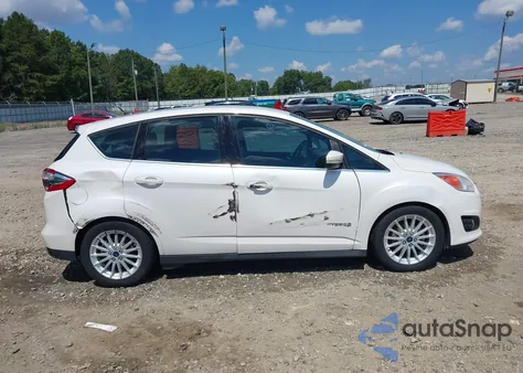 2015 Ford C-Max Hybrid Sel из США, поврежденный, VIN 1FADP5BU2FL124665